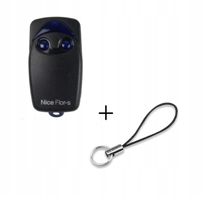 Pilot do bramy NICE FLO2R FLOR-s z baterią zamiennik Kod producenta 6666