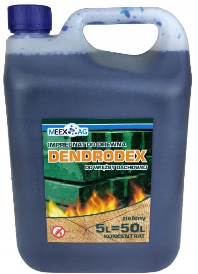 

Dendrodex 1:9 Impregnat Ognioochronny Do Drewna