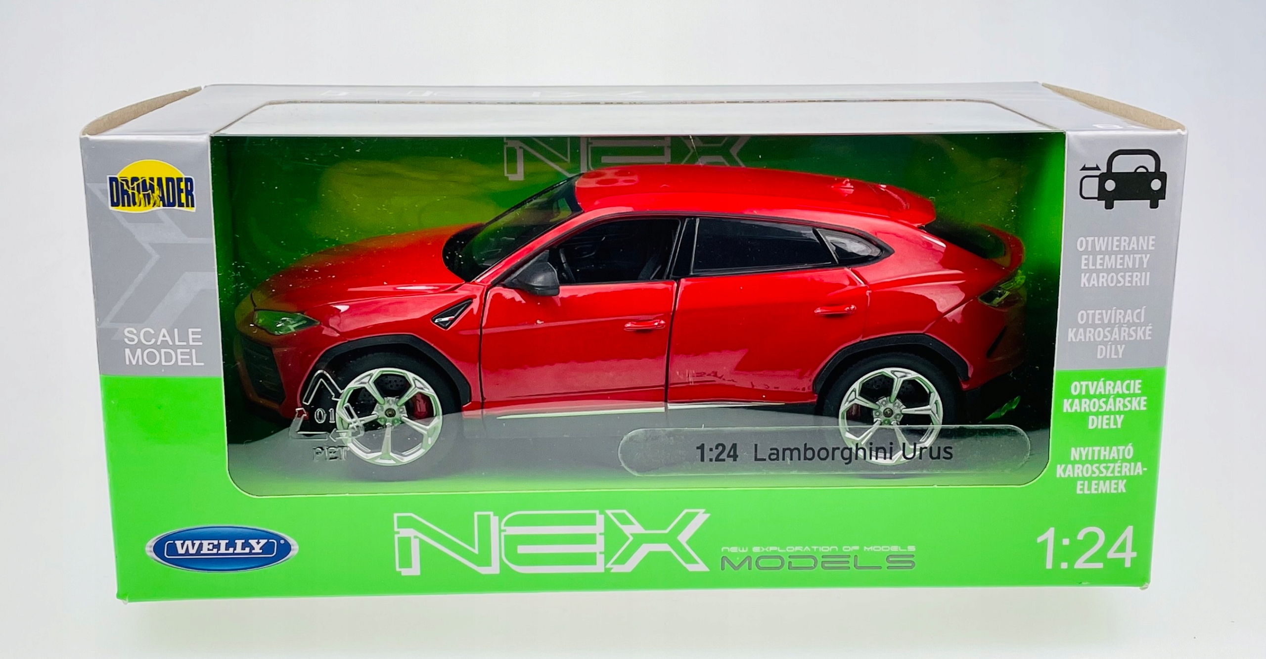 WELLY LAMBORGHINI URUS 1:24 METALOWY NOWY MODEL Model URUS