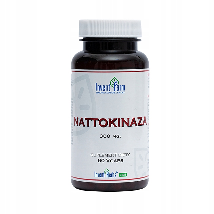 

Invent Farm Nattokinaza 300mg Bacillus Subtilis 60