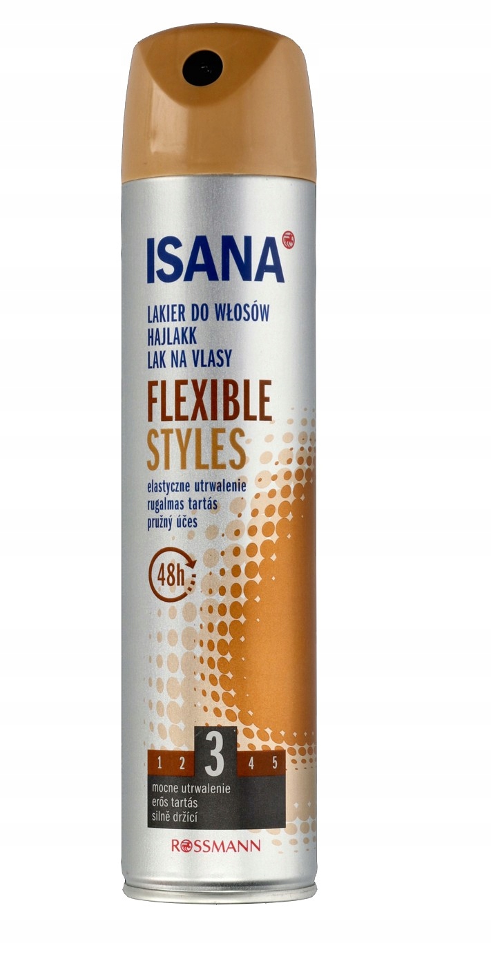 

Isana lakier do włosów Flexible Styles Uv