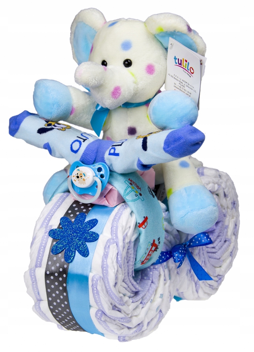 Kolo Slon dort z plenek 4 dárek