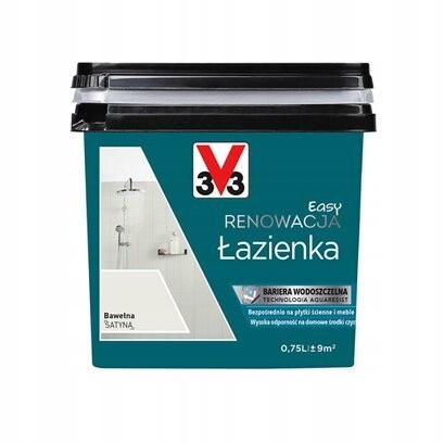 V33 easy Renowacja Łazienka 750ml Bawełna