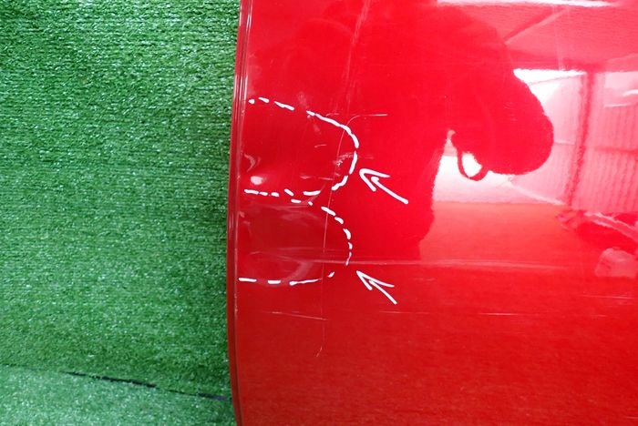 MAZDA CX3 CX-3 15- door left rear. rear part