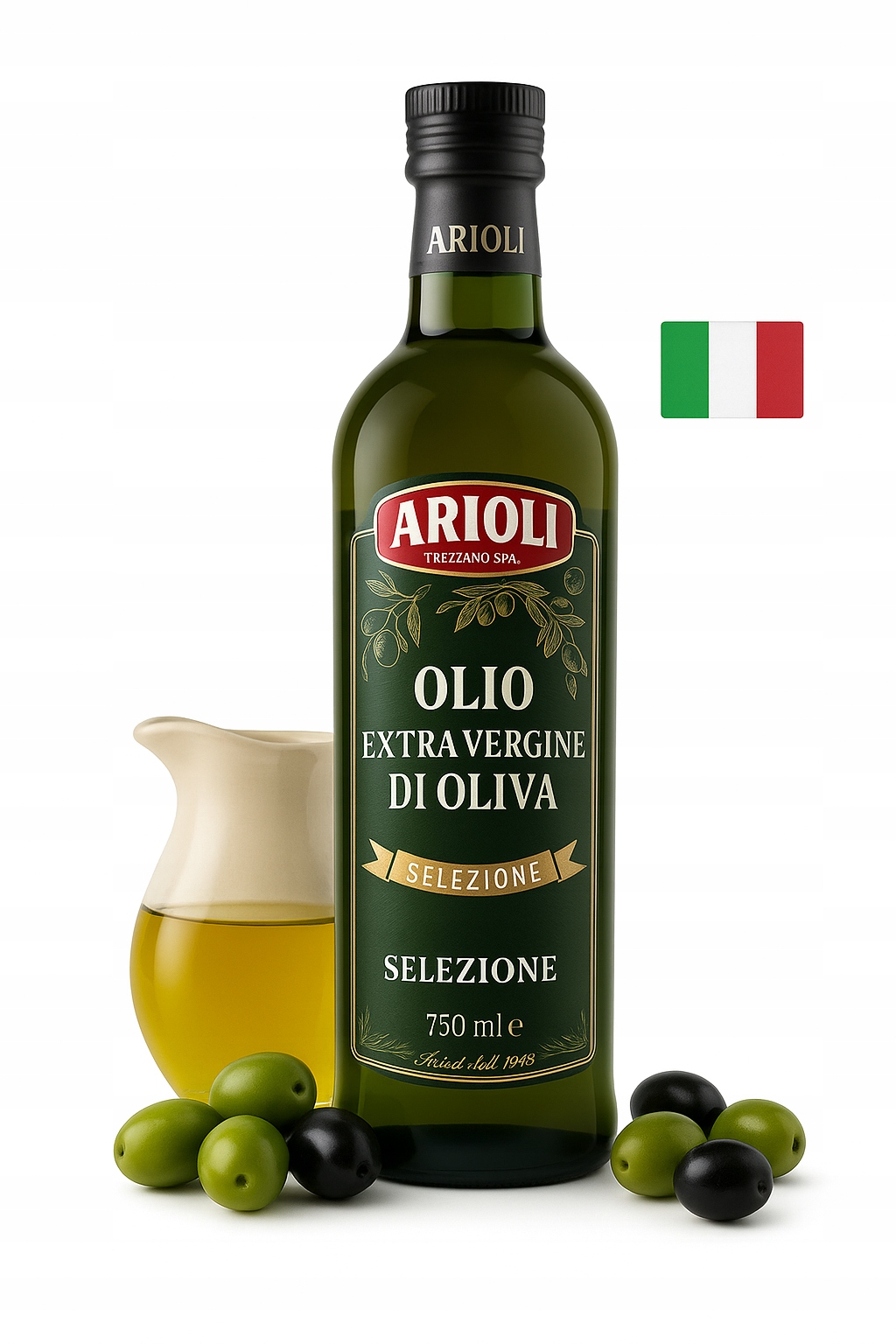 2X Extra panenský olivový olej Selezione 750 ml Arioli