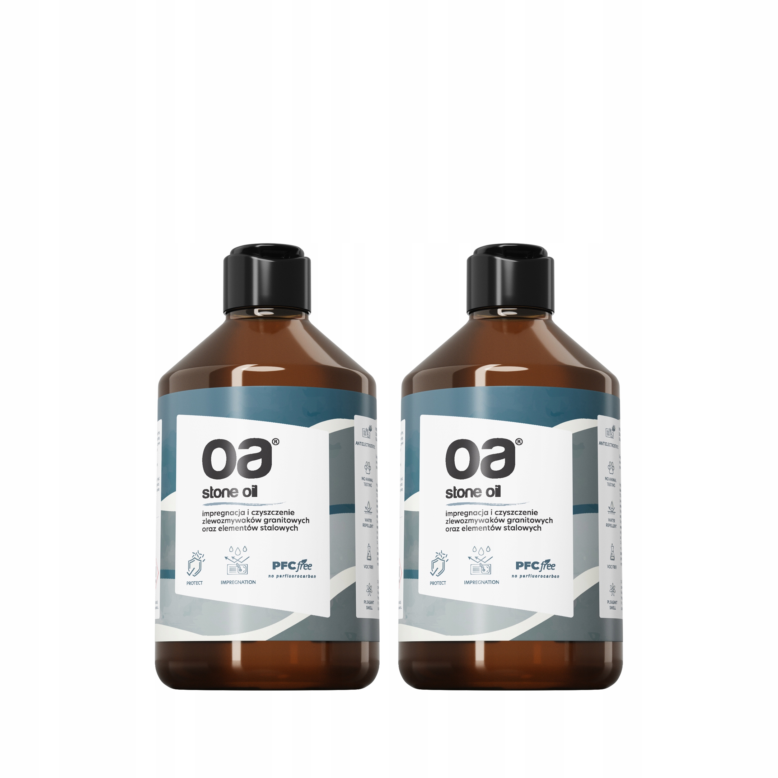 Levně Olej na impregnaci Granitových Dřezů Kamenných Desek 250 ml Oa x2