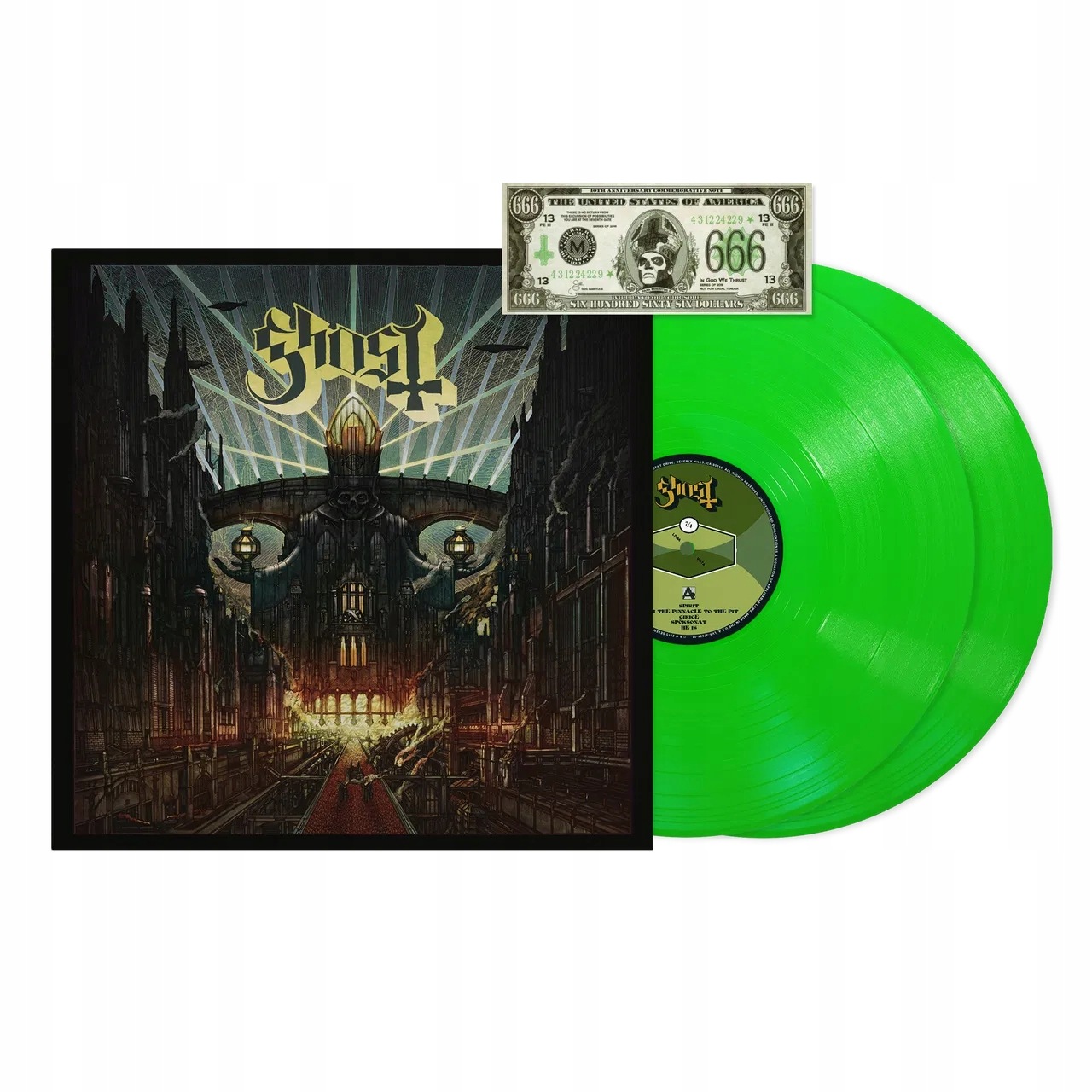 Ghost: Meliora (Deluxe, Coloured Green Vinyl) 2Vinyl (lp)