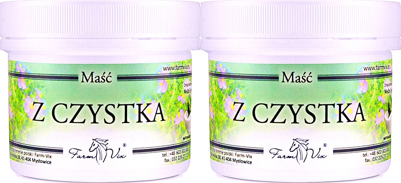 

Maść z Czystka 300ml na Plamy i Przebarwienia+