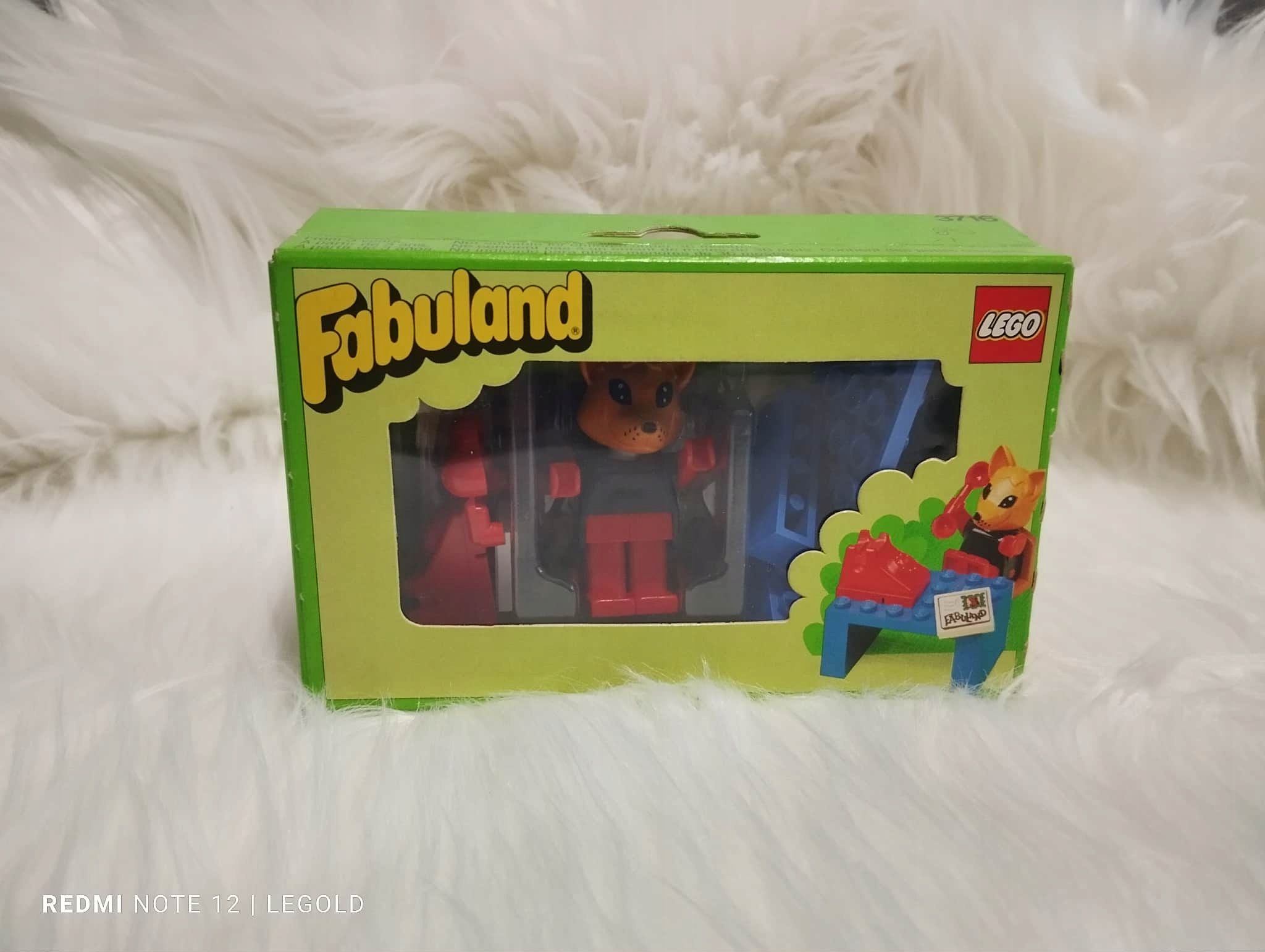 Lego 3716 Fabuland Small Office Unikát Z Roku 1985 Misb Nový Ideál