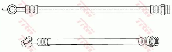trw PHD1142 тормозной шланг