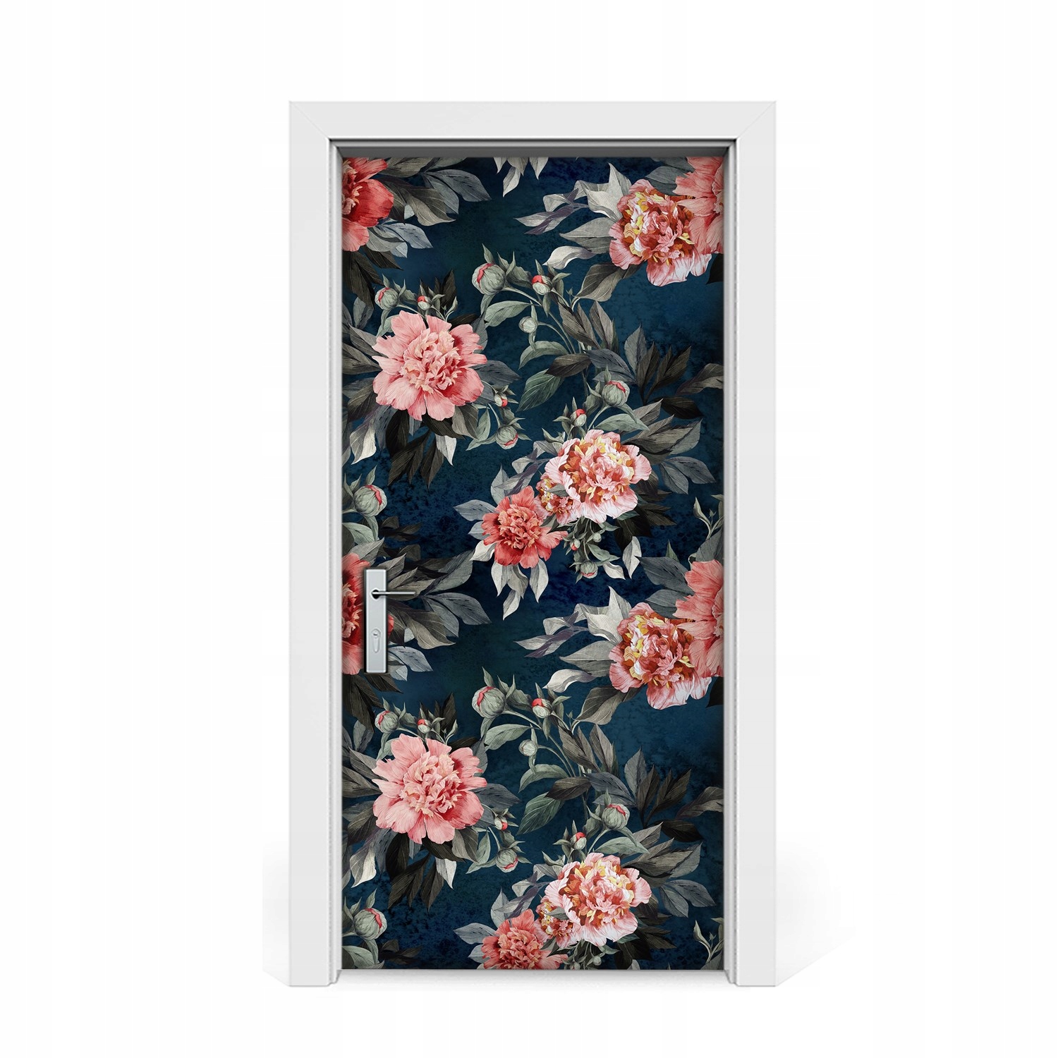 

Naklejka na drzwi okleina Czerwone piownie 95x205