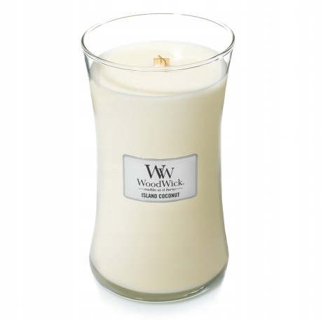 WoodWick Island Coconut velká svíčka 610 g