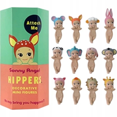 SONNY ANGEL HIPPERS MINI LALECZKA NA TELEFON OZDOBA ZWIERZĄTKA