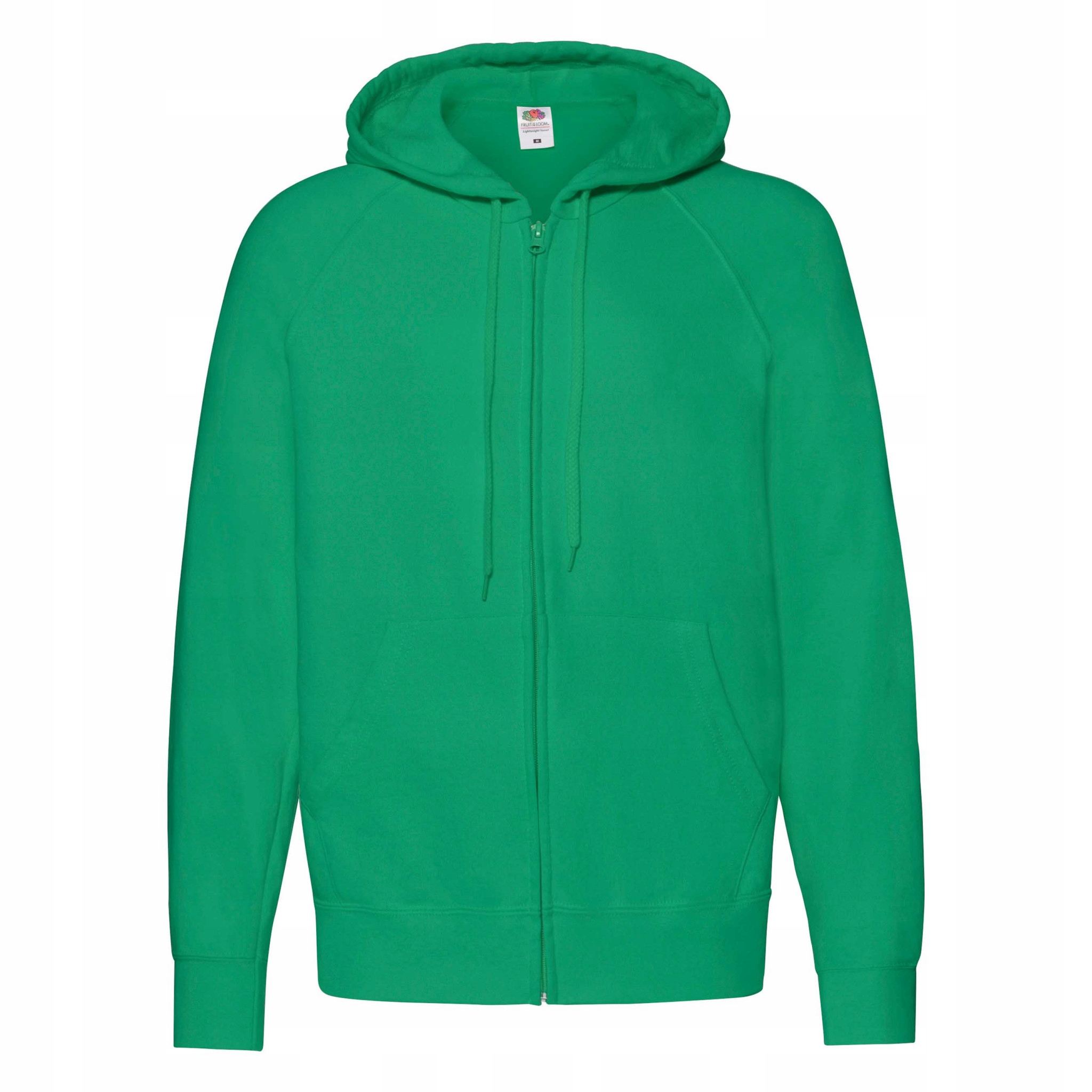 

Bluza Męska Z Kapturem Zamek Fruit 2XL Zielony