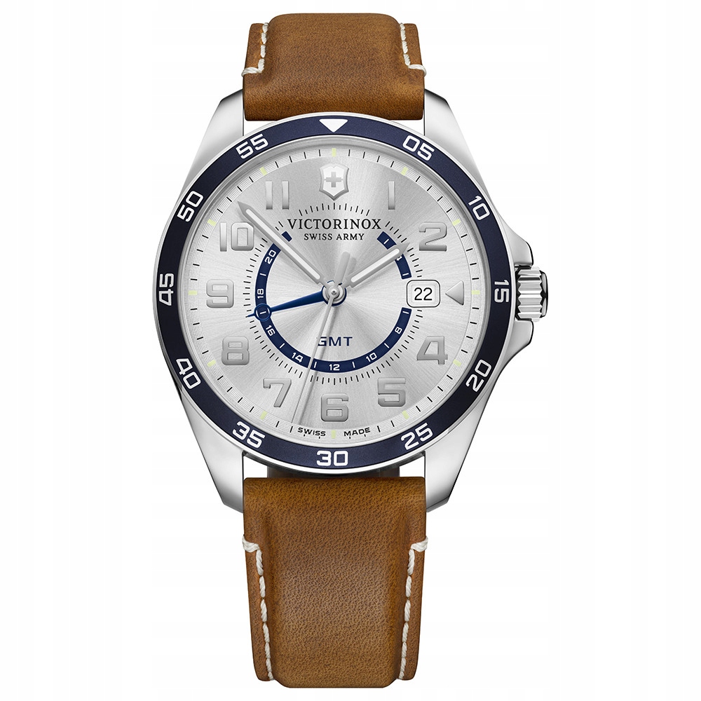 Pánské Hodinky Victorinox 241931 hnědý pásek