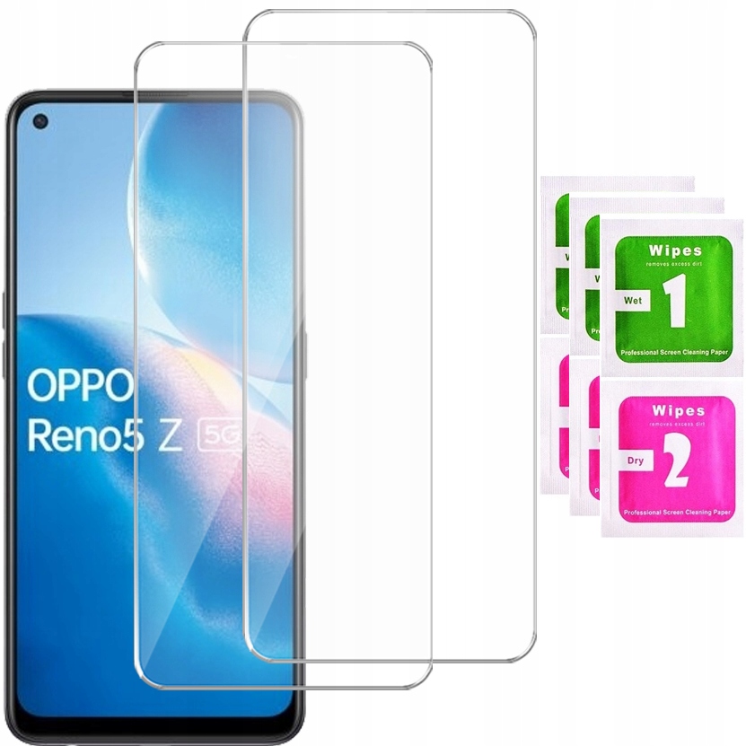 2x Szkło Hartowane Do Oppo Reno 5 Z 5G Szybka