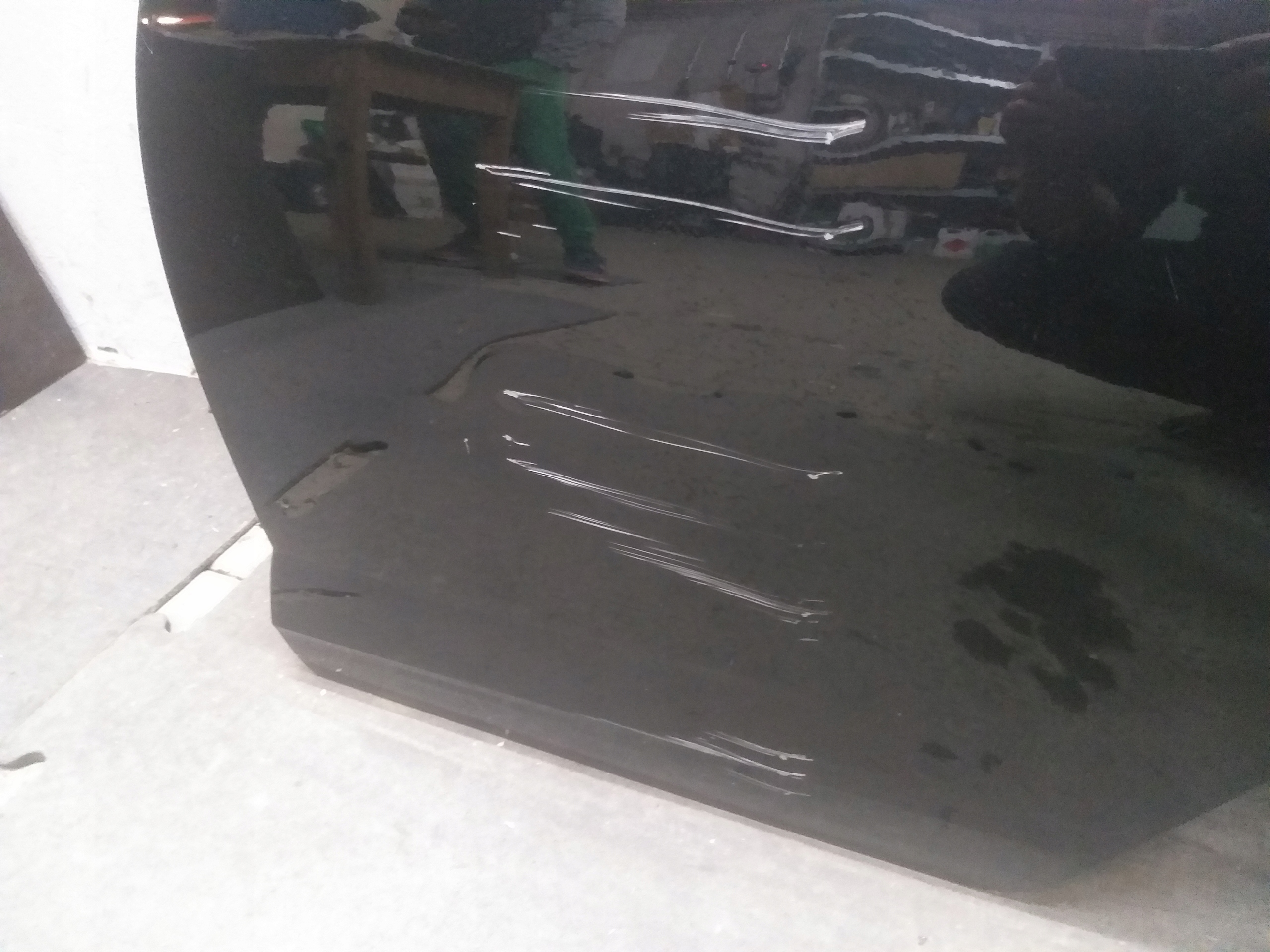 TÜR HECK LINKS VW POLO 2G 17