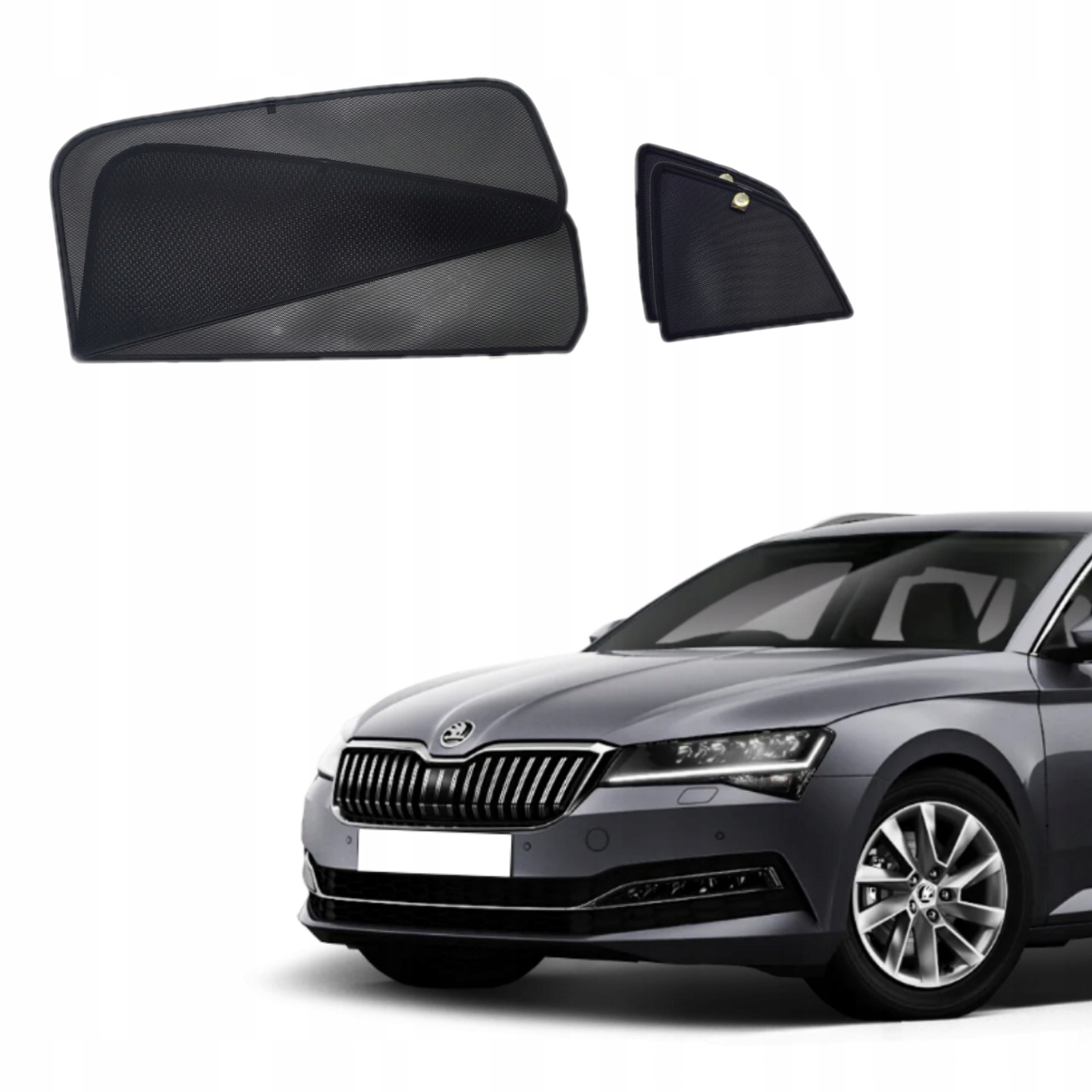 Sluneční clony pro Škoda Superb 3 III kombi, rolety na sklo auta