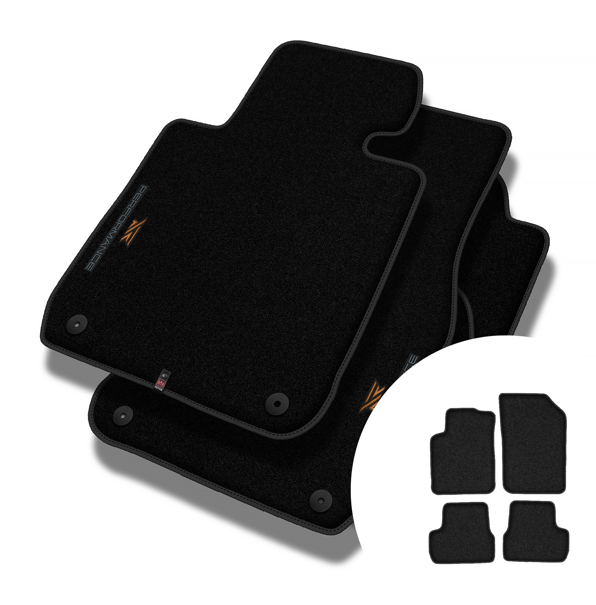 Velúrové koberčeky Performance Premium pre Citroen DS3 2008-2015