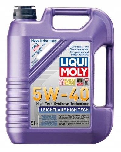 LIQUI МАСЛО 5/40 HIGH TECH 5L