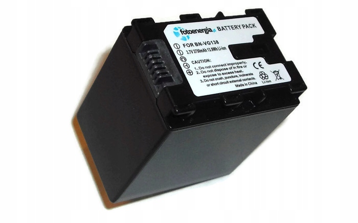 

Bateria do Jvc BN-VG138U VG138US VG138USM HM855 G3
