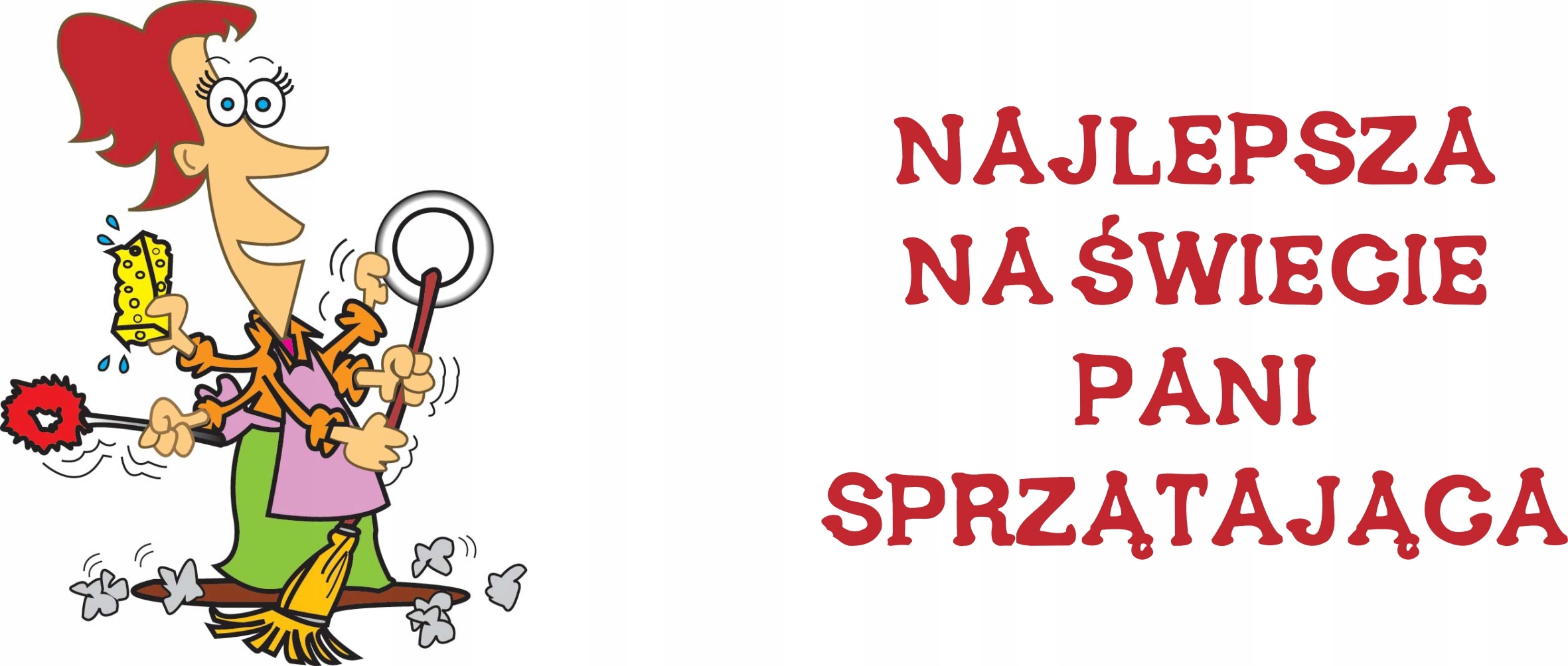 KUBEK PREZENT DZIEŃ NAUCZYCIELA SPRZĄTACZKA N48 Rodzaj gadżetu kubek