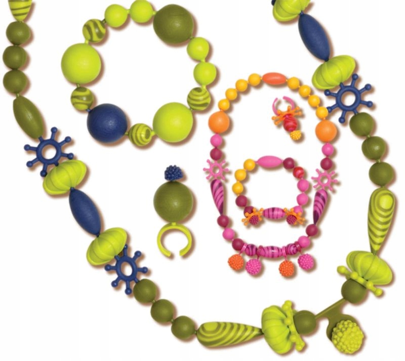 B.TOYS - BIŻUTERIA KORALIKI BRANSOLETKI 500 elem. Marka B.Toys