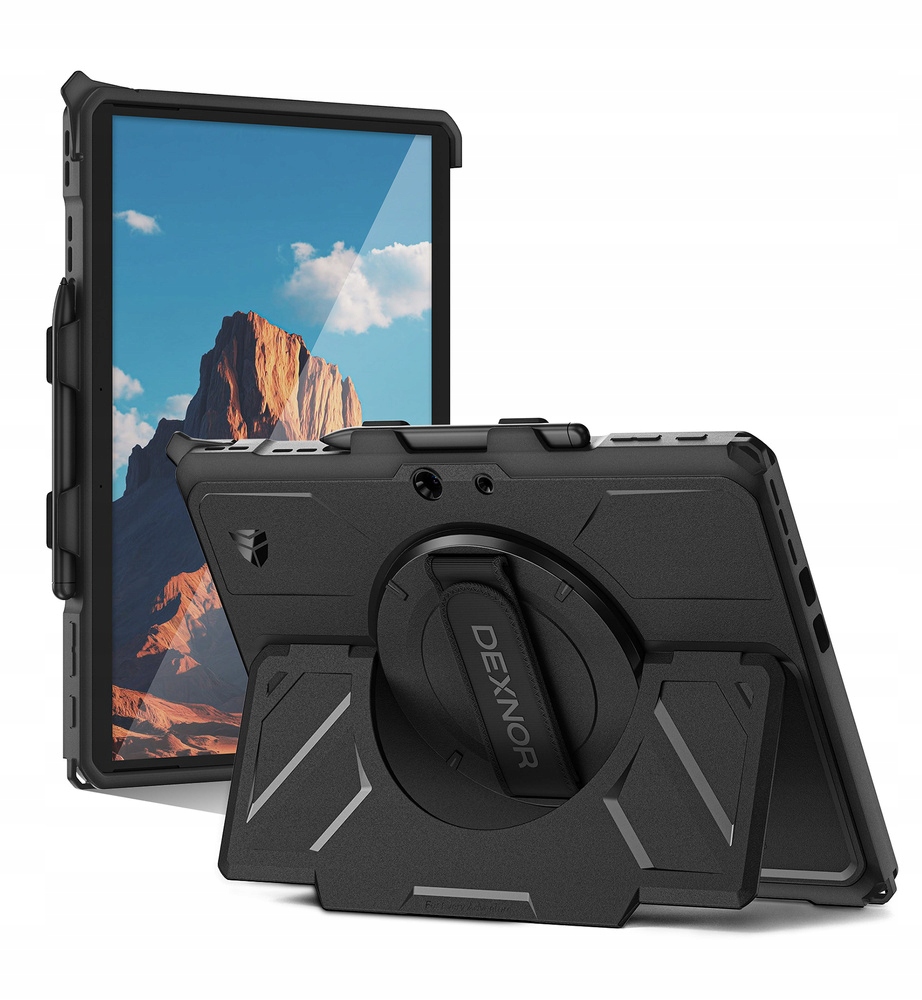 Pancéřové Pouzdro Dexnor pro Microsoft Surface Pro 11/10/9 s popruhem a pouzdrem