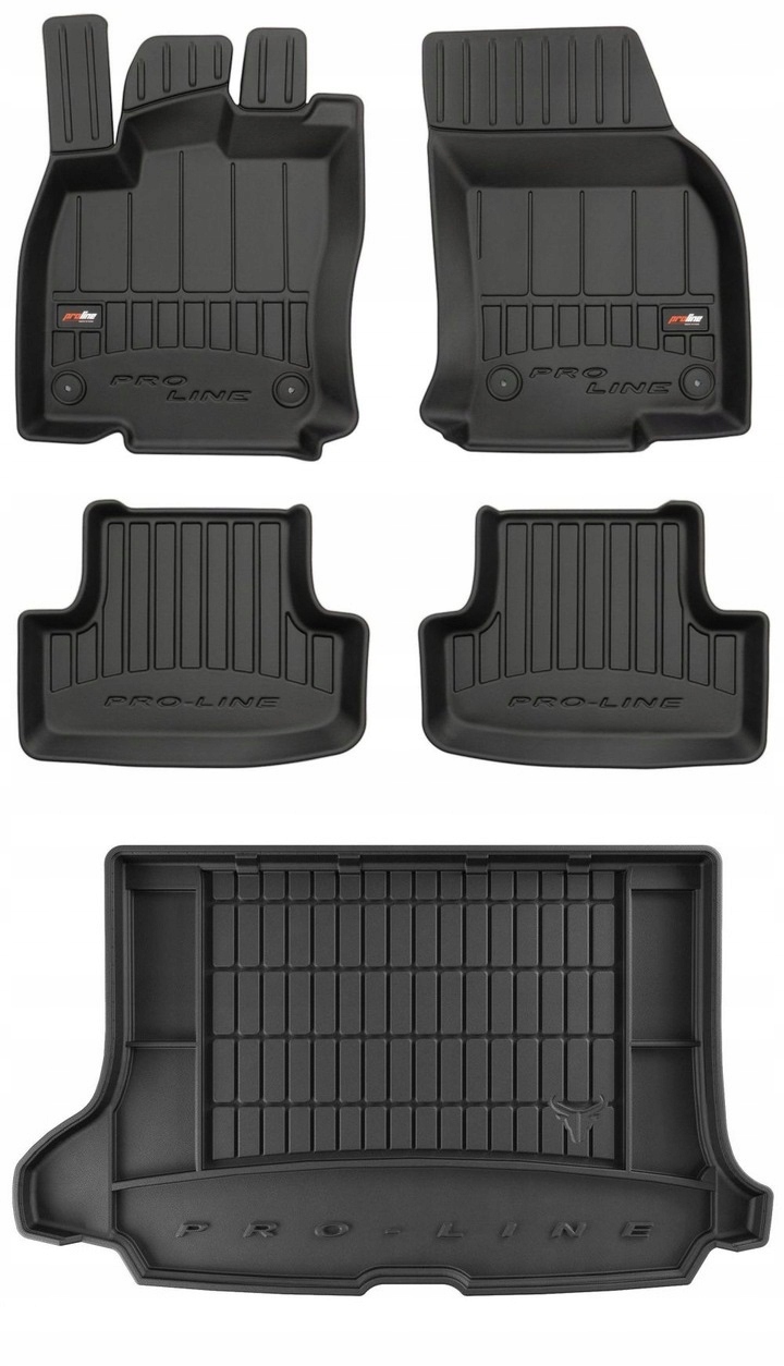 Set 3D Koberce a rohož do kufru Audi Q2 od roku 2016 G