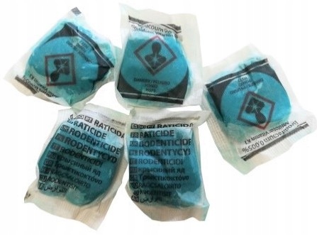 Trutka Na Myszy, Szczury, Krety Muribrom Pasta Brodifakum 50 Ppm 3 Kg