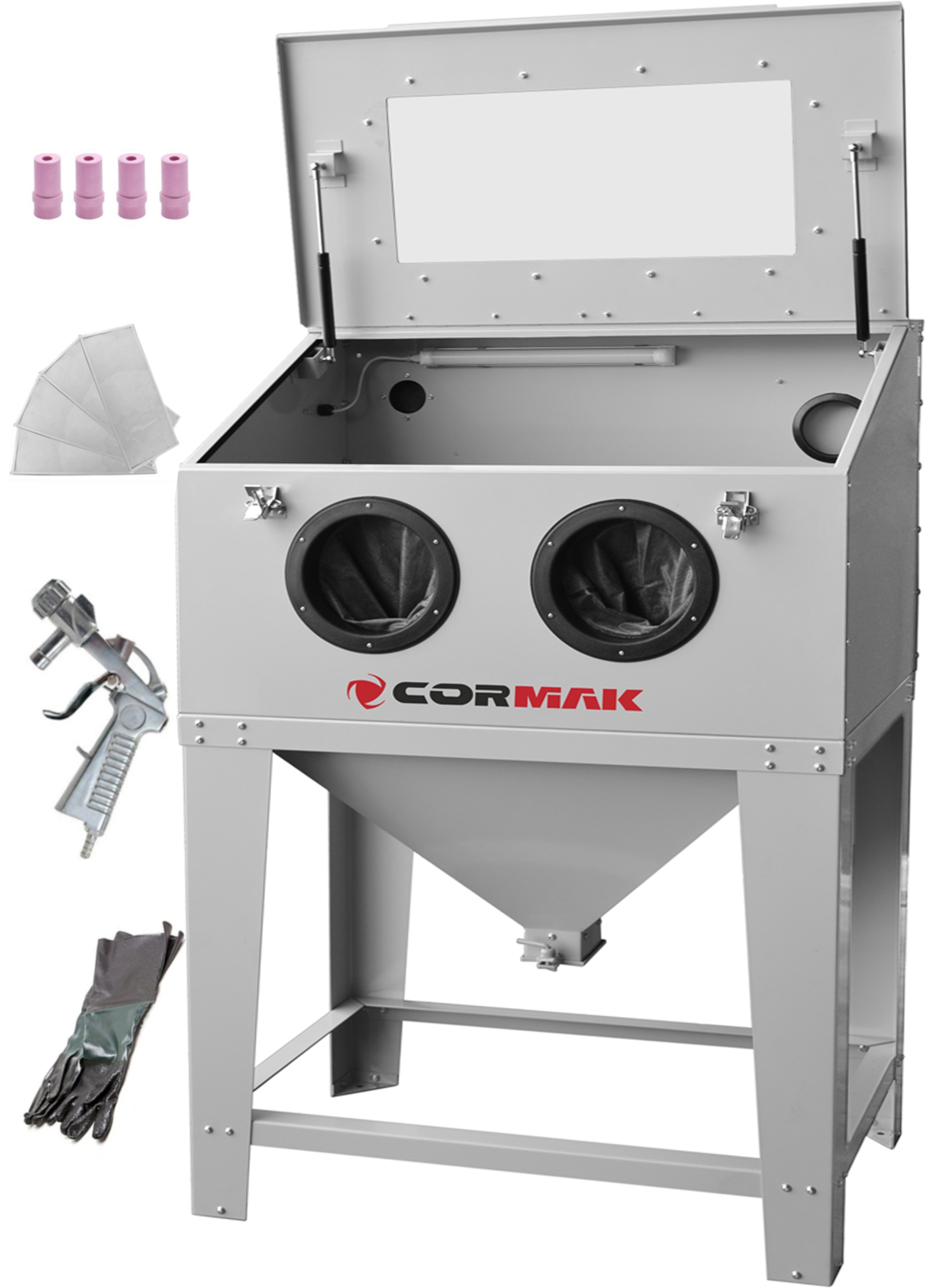 ПЕСКОСТРУЙНАЯ МАШИНА 220Л ВЕРХНЯЯ ЗАГРУЗКА