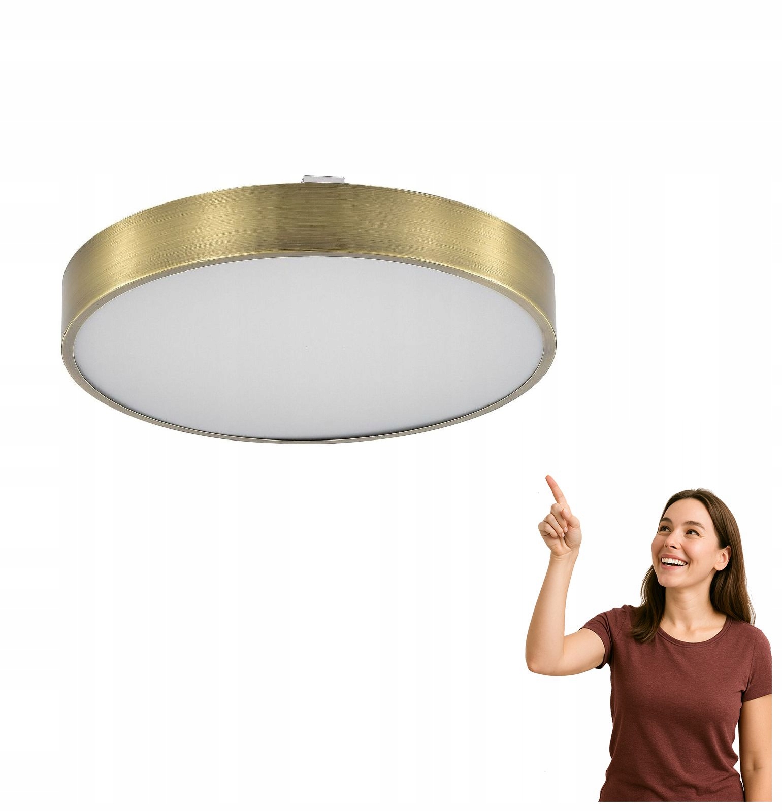 Led stropná lampa 50W Nadi MS724-R500-AB Zuma Line