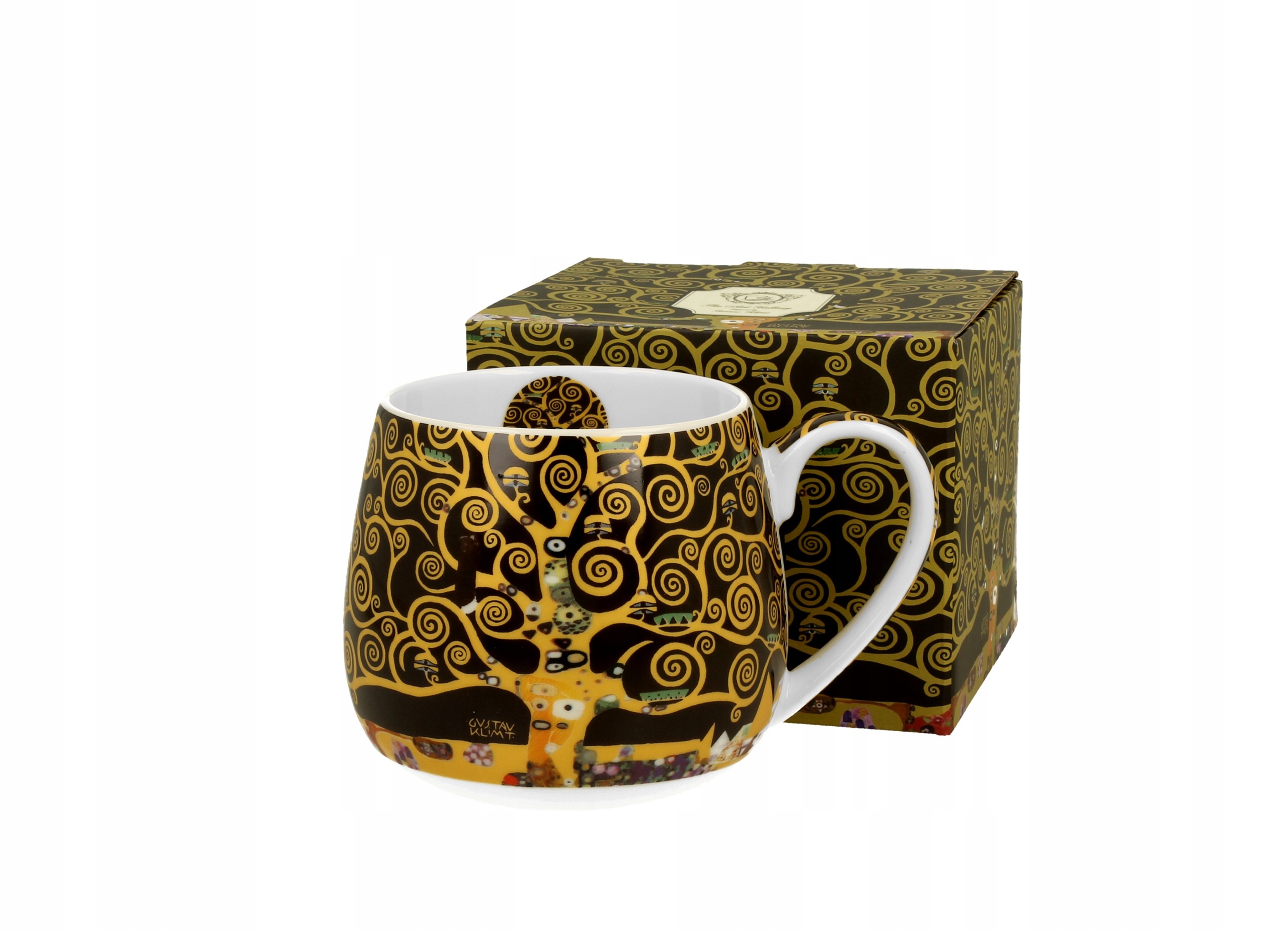 

Kubek baryłka 430 ml Drzewo życia Gustav Klimt