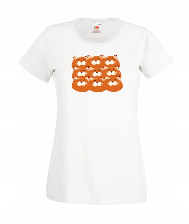 

XL Koszulka Damska Koty Soft Kitty Śmieszne Wzory