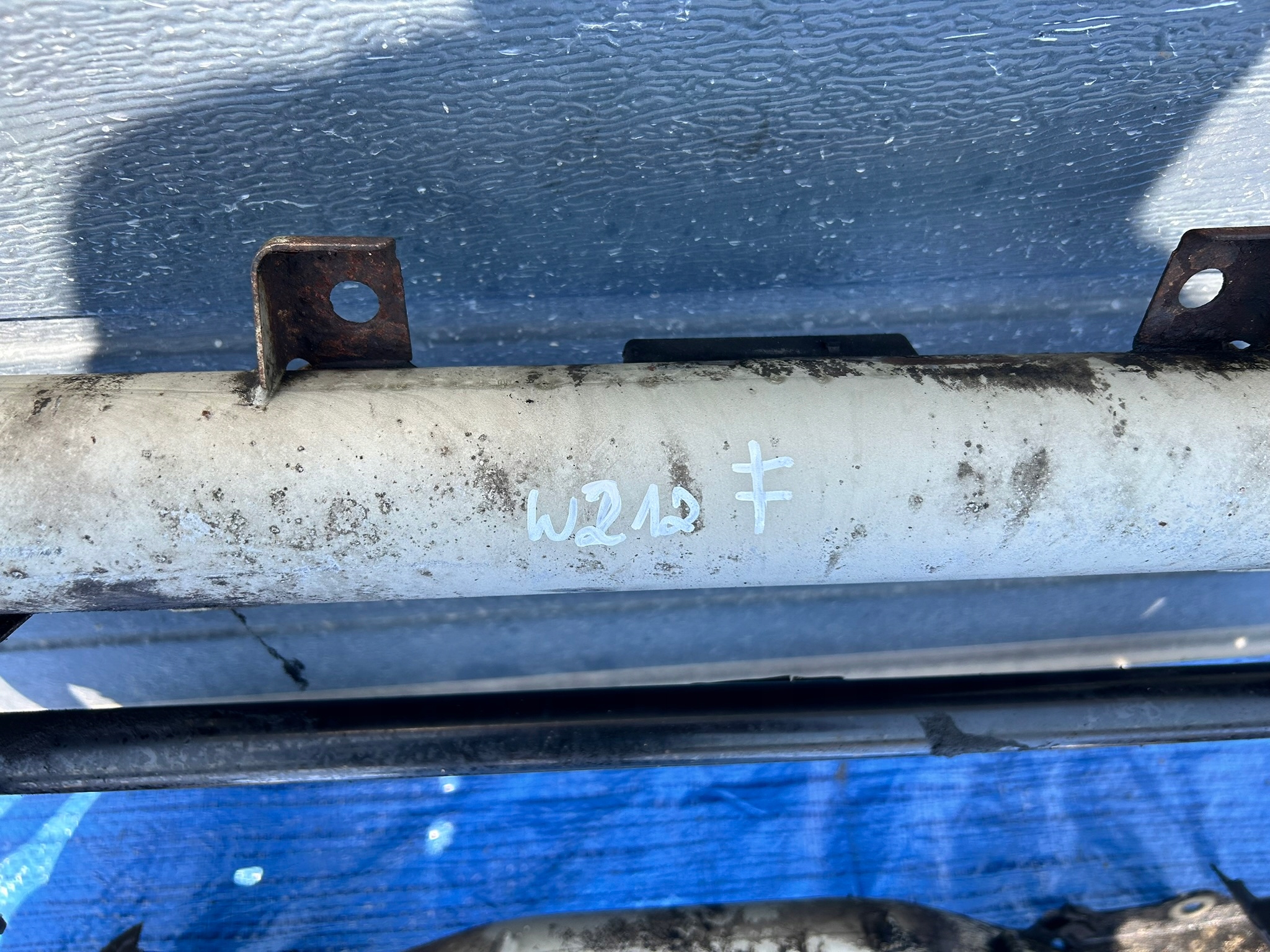 axle beam front of the engine MERCEDES W212 LIFT sider subframe axle beam front