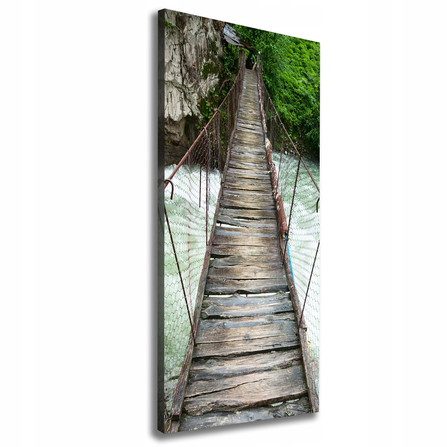 

Foto obraz canvas do salonu Most wiszący 50x125