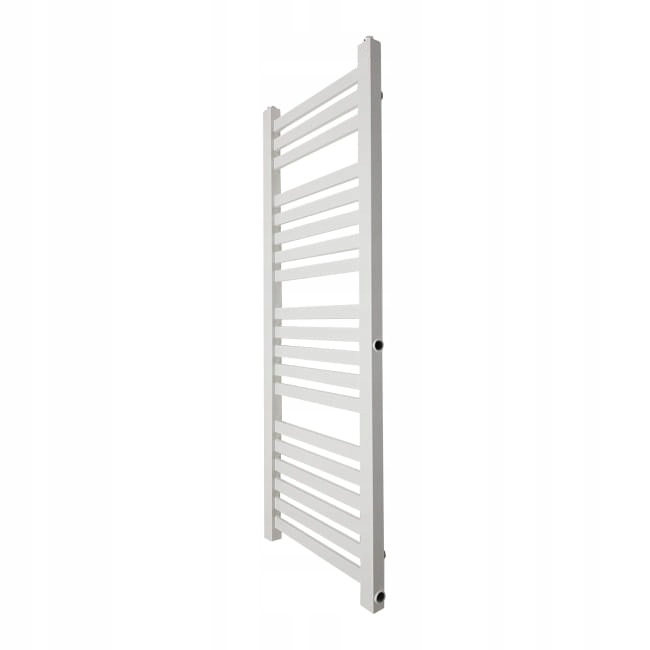 Kúpeľňový Ohrievač 120x40 Biela Bočná Prípojka 50 cm Poľský Výrobca