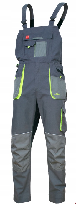 Art.mas Spodnie robocze ogrodniczki Classic Stretch Slim r. 54