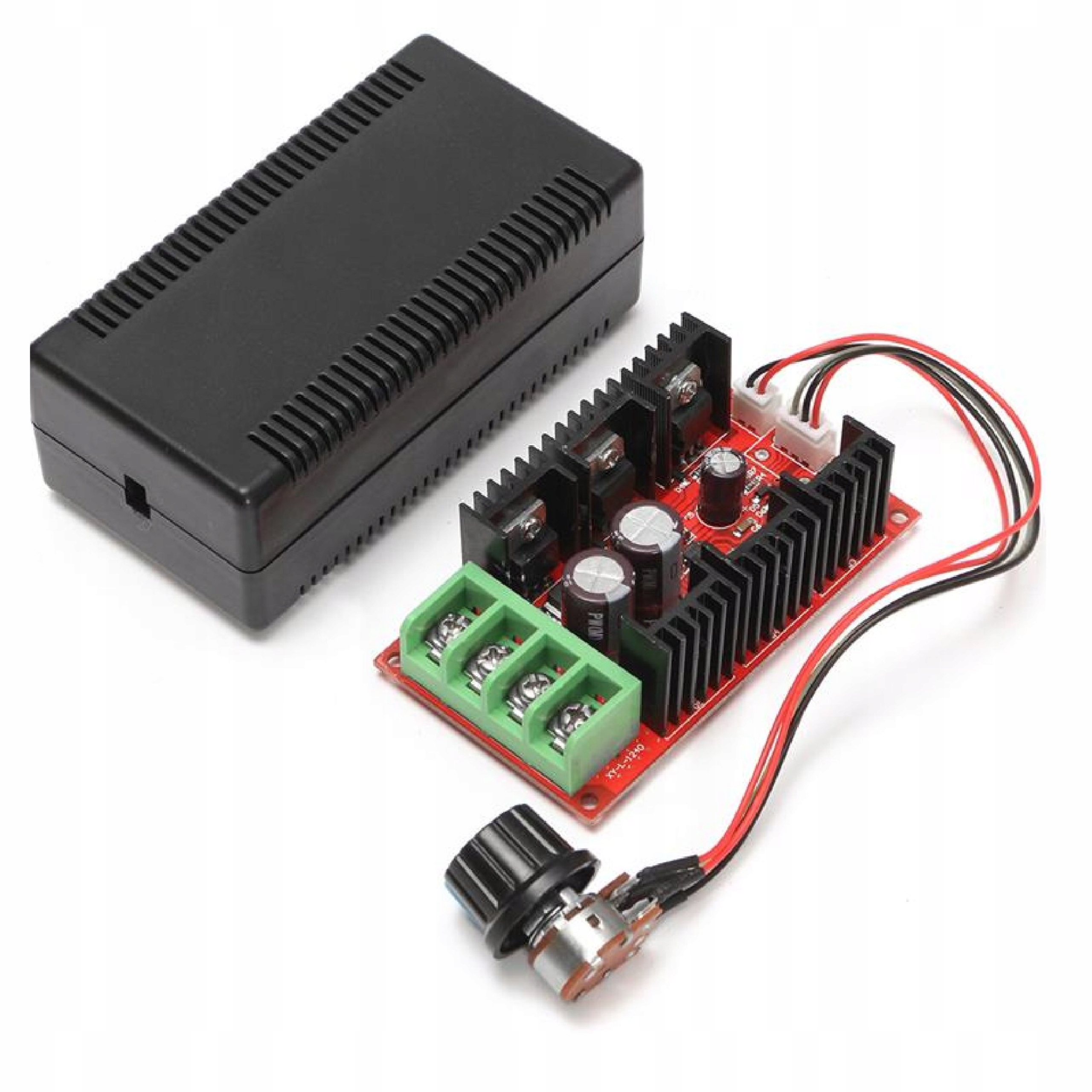 РЕГУЛЯТОР МОЩНОСТИ ДВИГАТЕЛЯ LED 12V 24V 50V 40A PWM DC