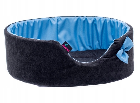 Levně Pelíšek Pro Psa Kočku Diversa Elemental 2 Modré Černé Potah