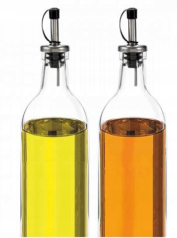 

Butelka dozownik na oliwę ocet 500ml zestaw 2 szt`