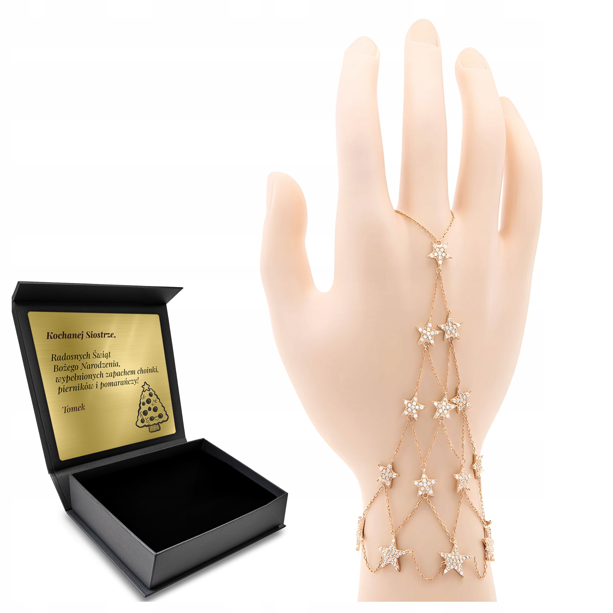 Dámský náramek Slave Růžovo-zlatý, Stříbro fenoménní Krabička Gravírování