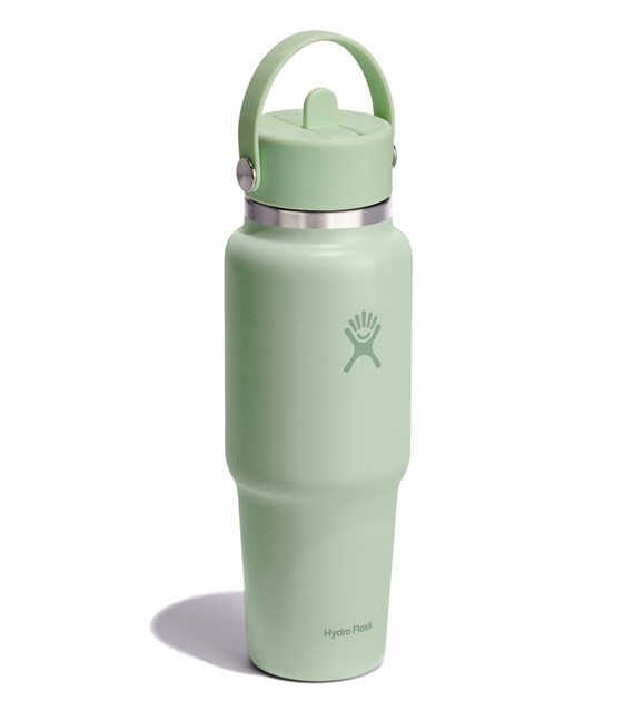 HF-Láhev 32oz Wide Flex Straw Travel Bottle Aloe