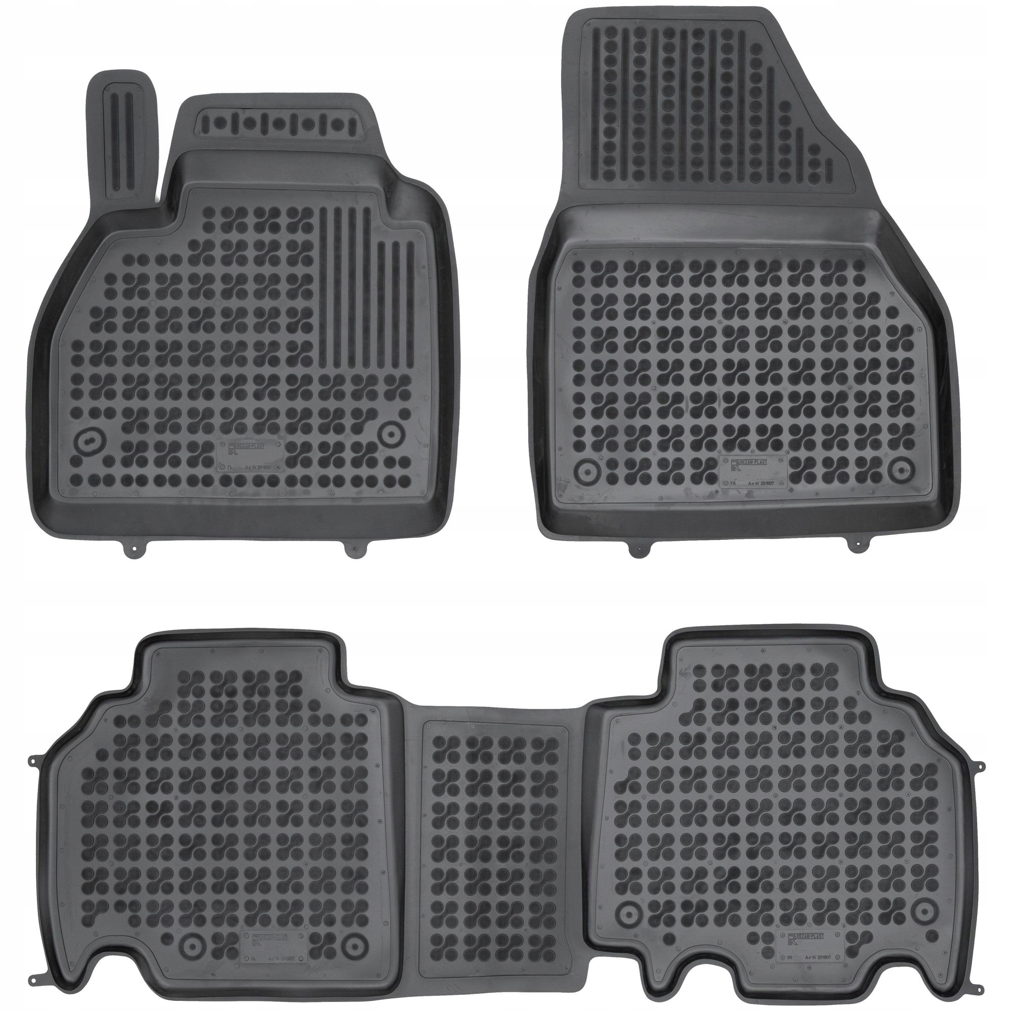 

Dywaniki samochodowe gumowe Renault Kangoo II od 2