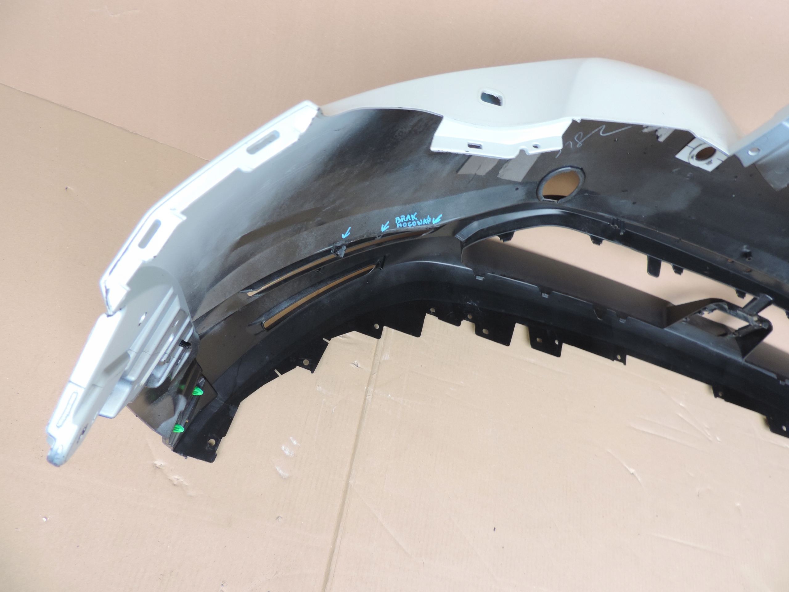 mazda MX-30 2020 2021 передний бампер
