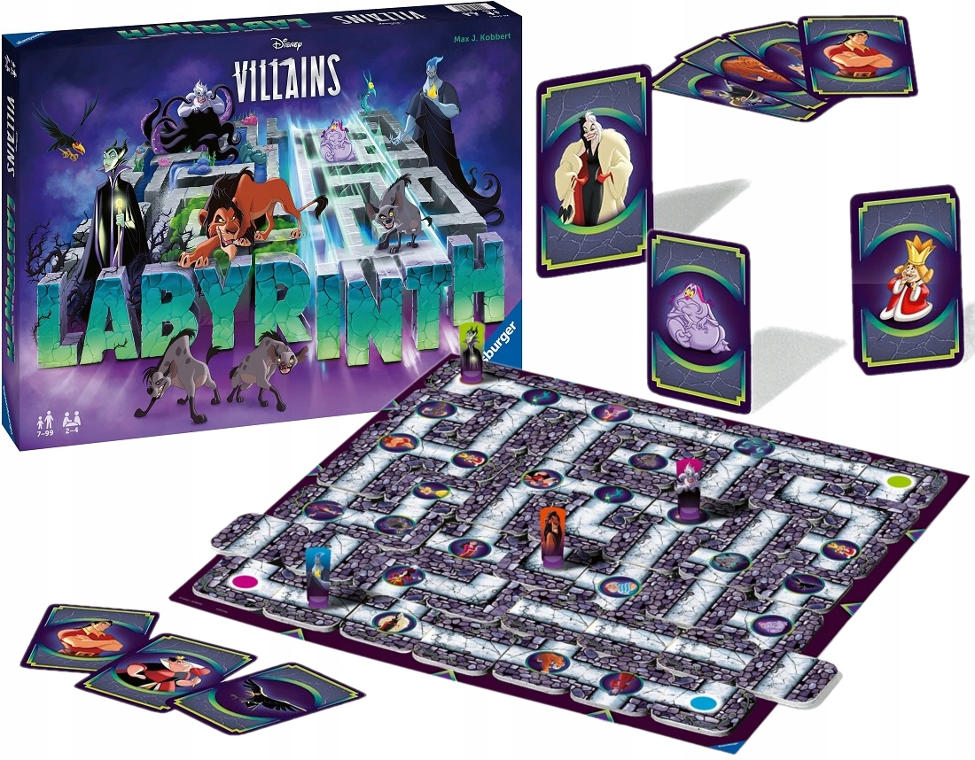 Gra Planszowa Labyrinth Złoczyńcy 3560