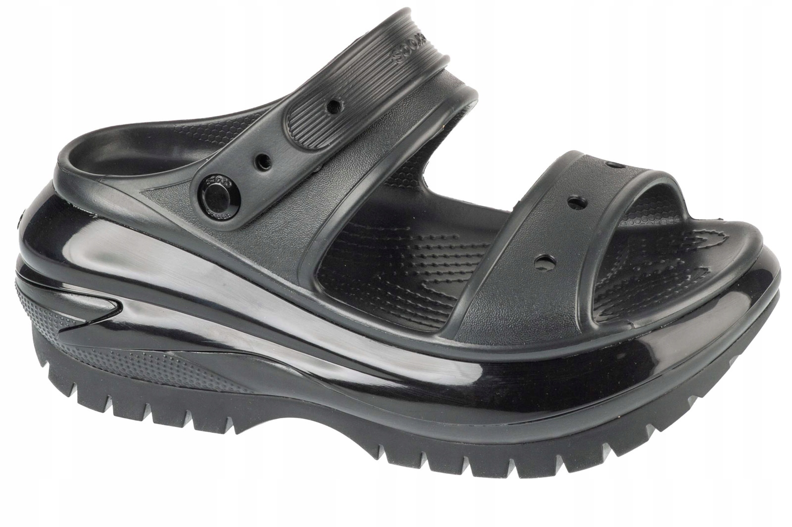 Dámské Nazouváky Crocs Classic Crush Sandal [37/38] Černé