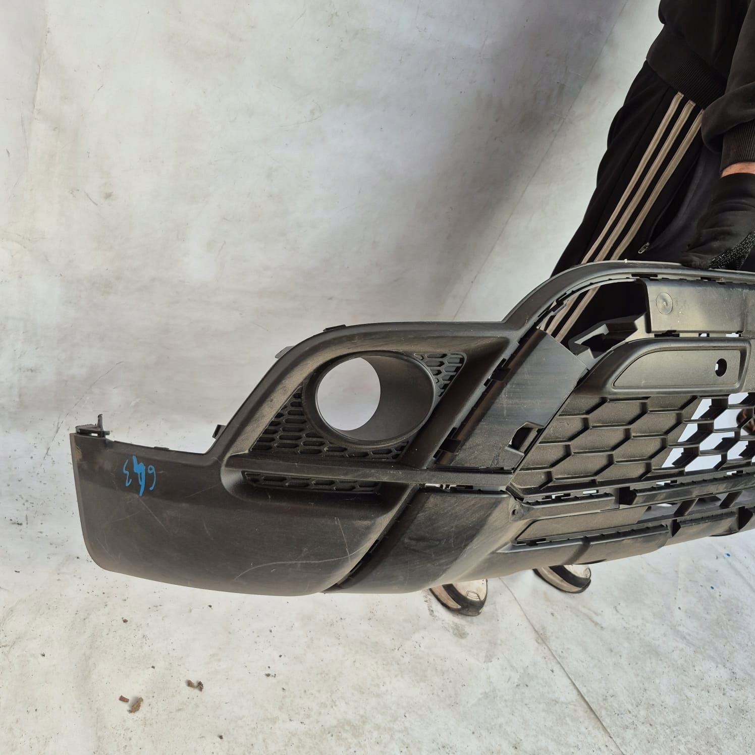 FIAT 500X CROSS LIFT 18- front bumper grid front spoiler 735686032