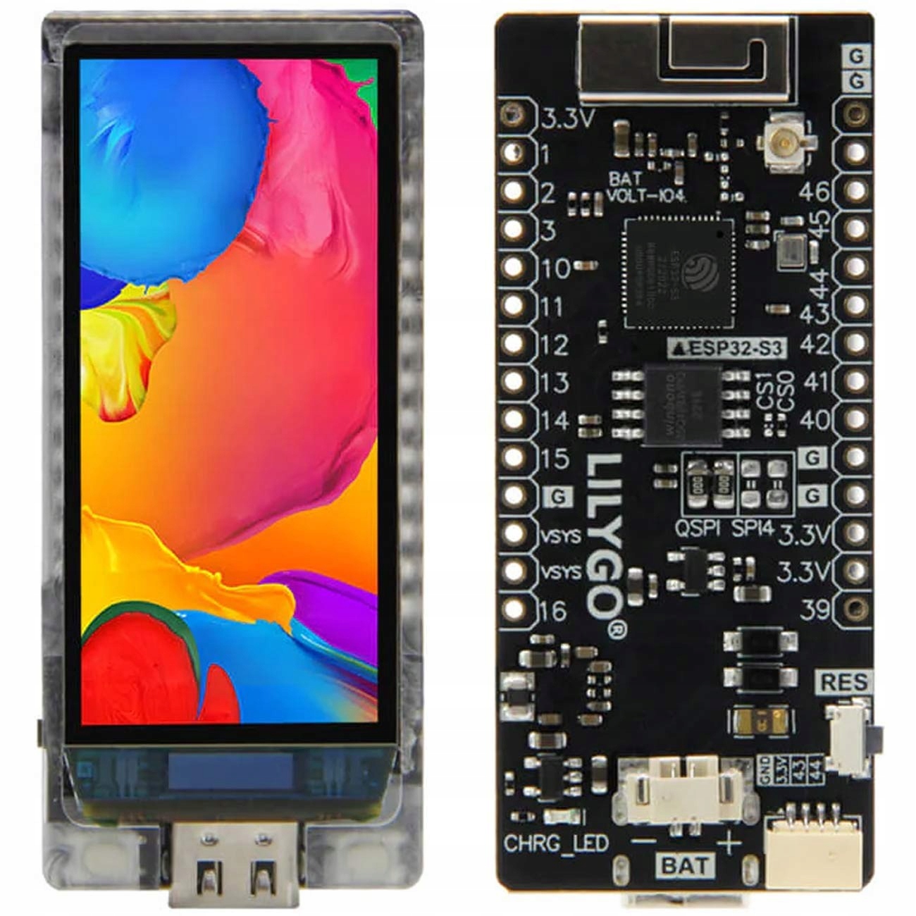 ESP32-S3 LilyGO T-Display-S3 Amoled 1,91" WiFi Bt