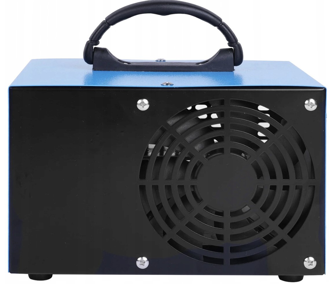 BARDZO WYDAJNY OZONATOR GENERATOR OZONU + TIMER Waga produktu z opakowaniem jednostkowym 1.95 kg